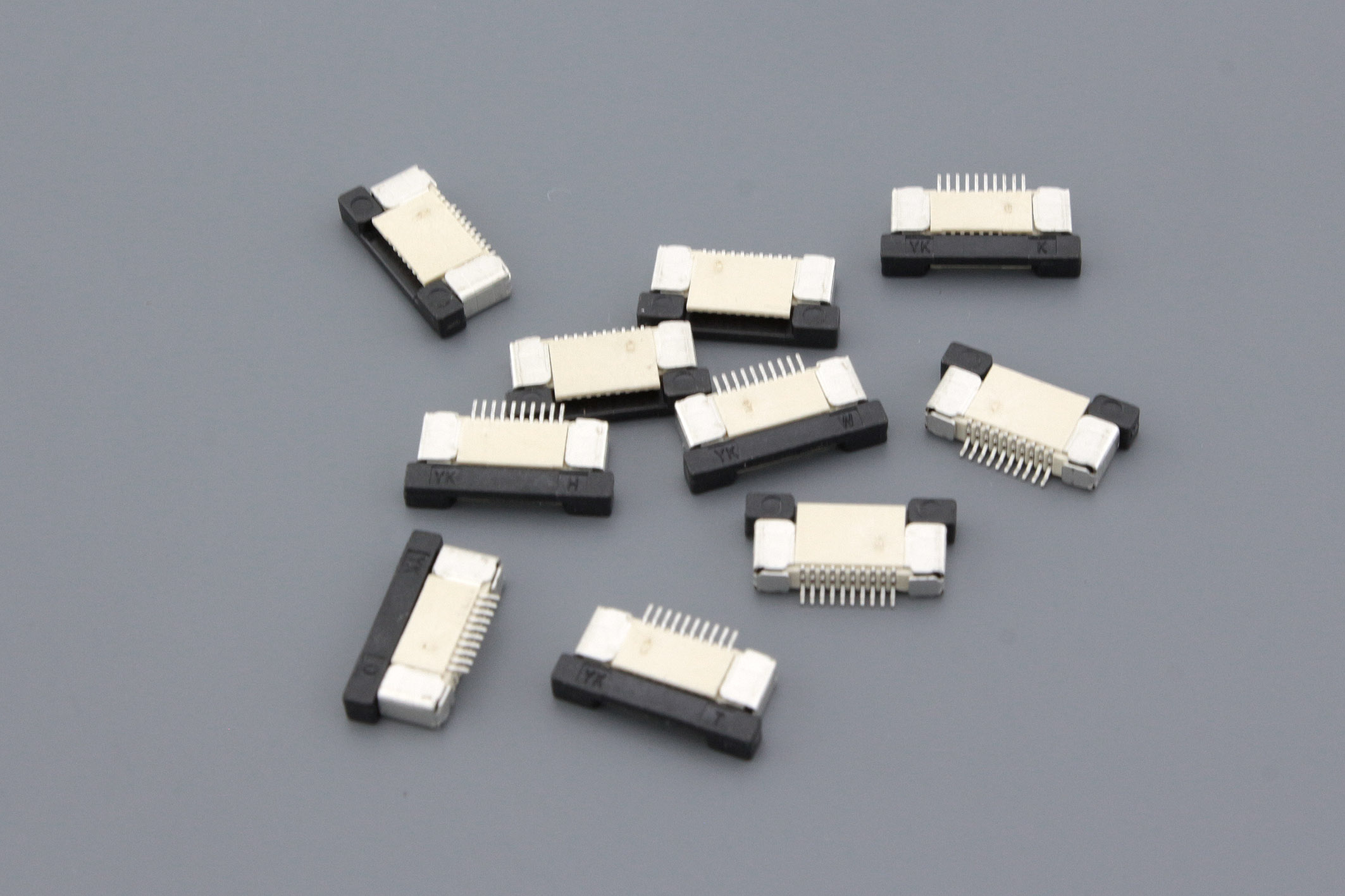 Разъем FPC Half Coverage Top Contact 0.5K-BS-10PWB 10 pin высота 2мм шаг 0,5мм 10 шт