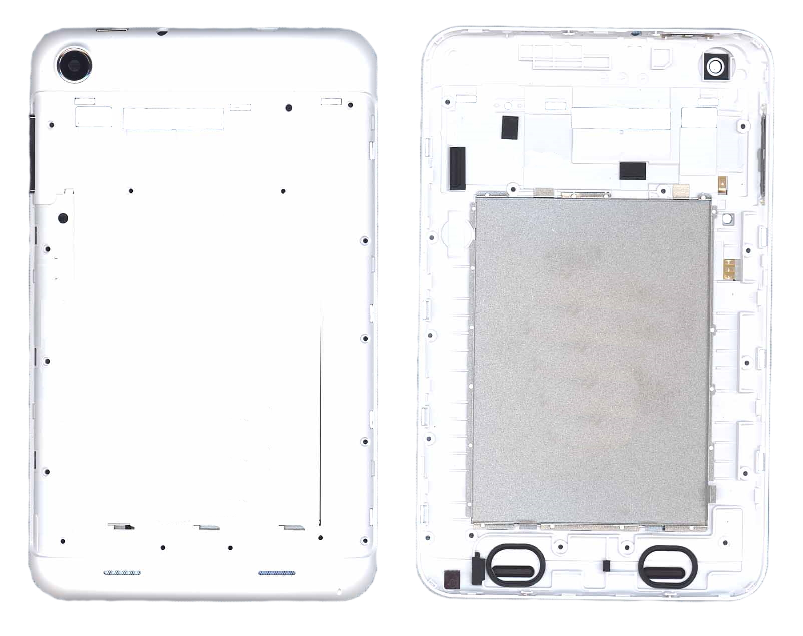 Задняя часть корпуса для Lenovo A3000 белая