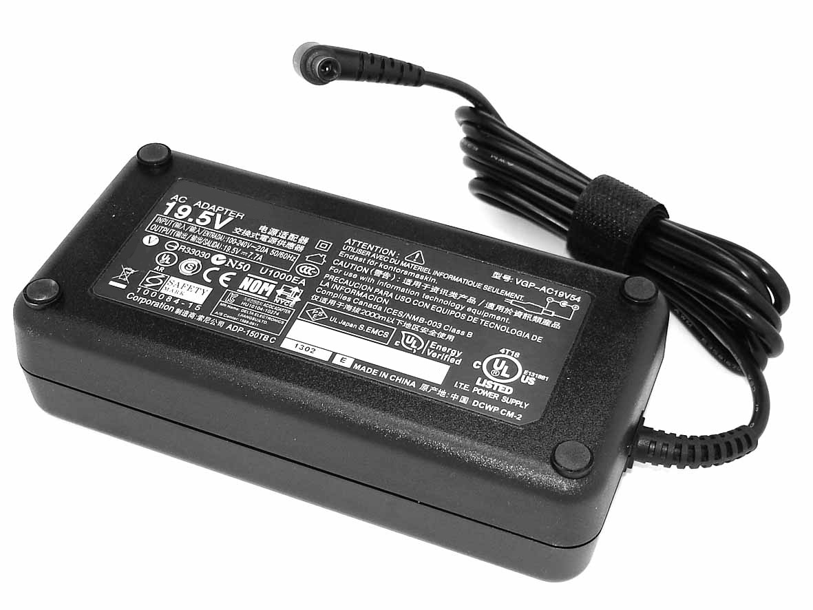Блок питания (сетевой адаптер) для ноутбуков Sony 19.5V 7.7A 150W 6.5*4.4 HC