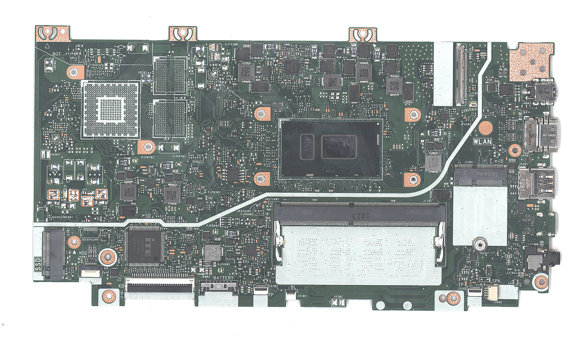 Материнская плата для Asus X412UA 4G/4417U