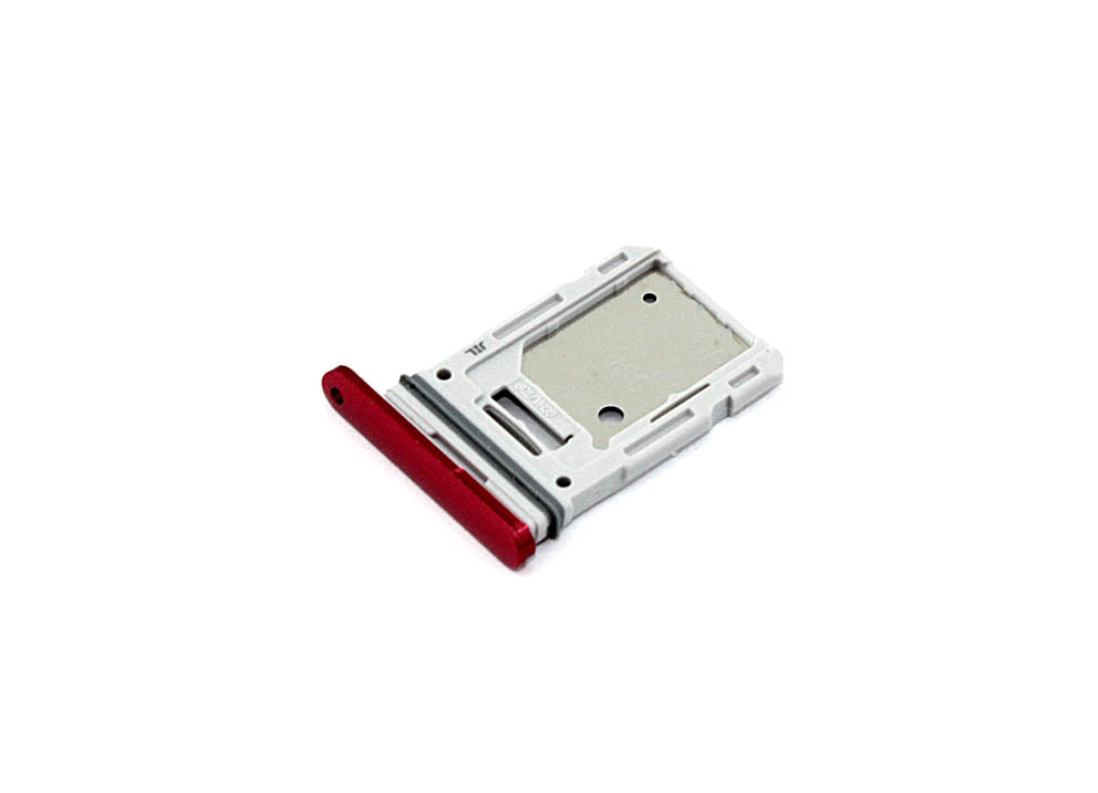 Лоток для SIM-карты Samsung Galaxy S20 FE (G780F) красный