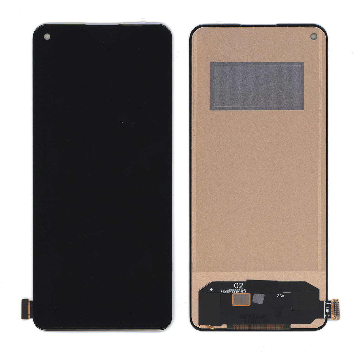 Дисплей для Realme GT Neo 3T в сборе с тачскрином черный tft