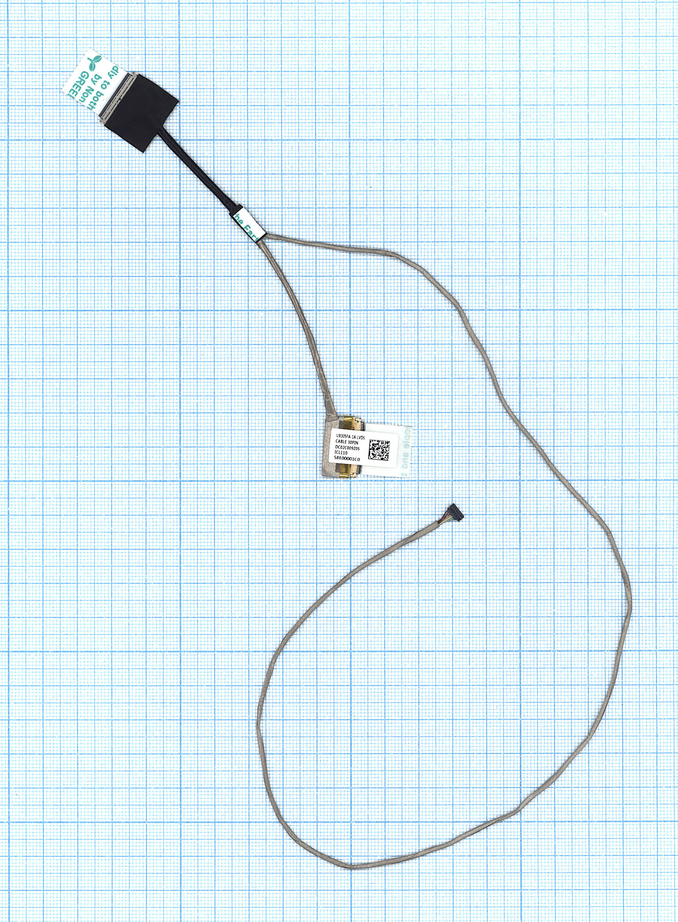 Шлейф матрицы для ноутбука Asus UX305FA UX305 UX305LA 30-pin
