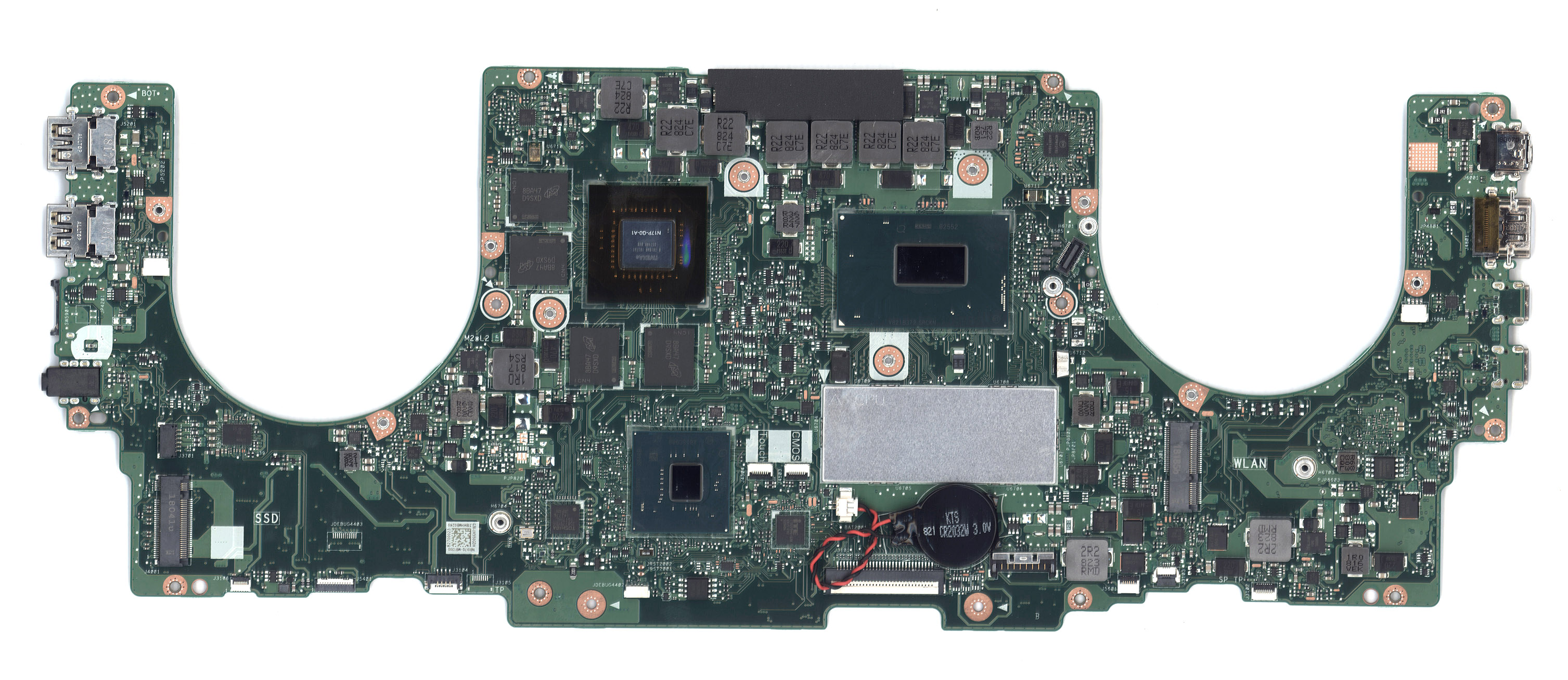 Материнская плата для Asus UX550GDX 16G/I9-8950HK 90NB0I70-R00030