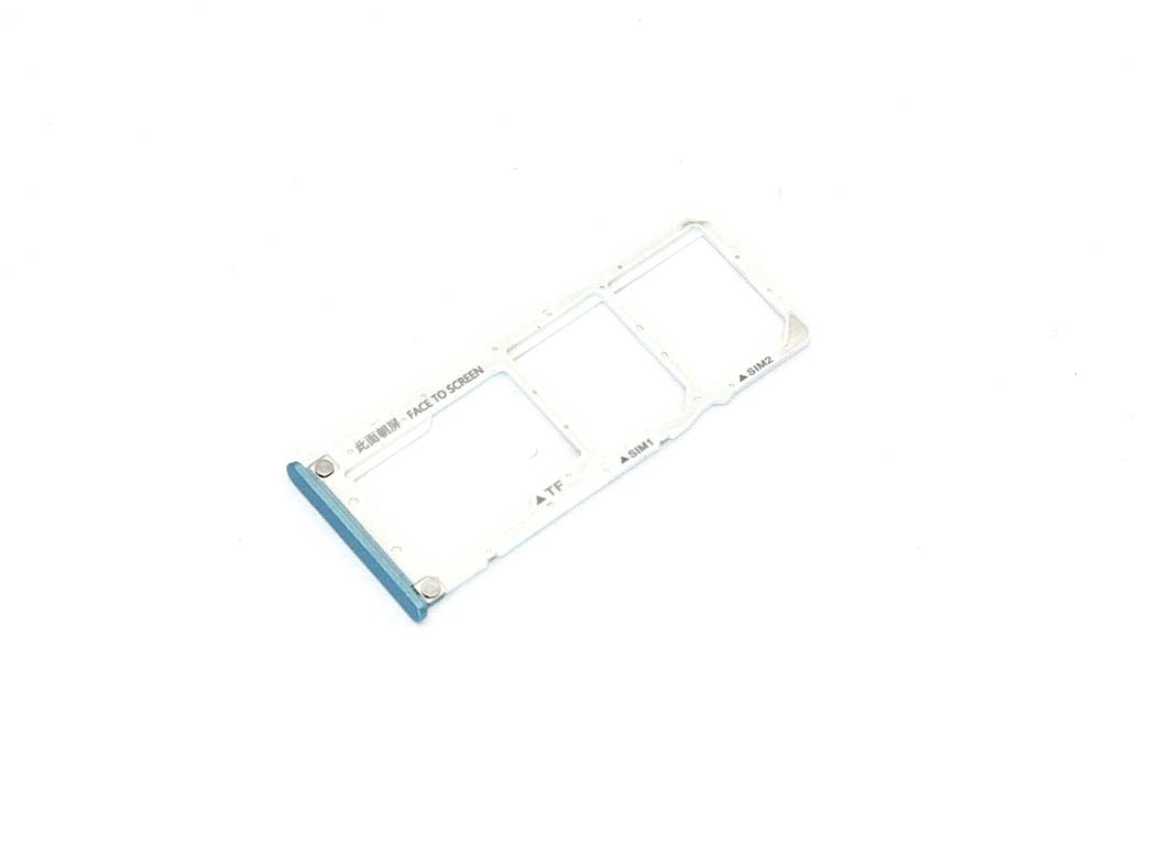 Лоток для SIM-карты Xiaomi Redmi 6 Pro синий