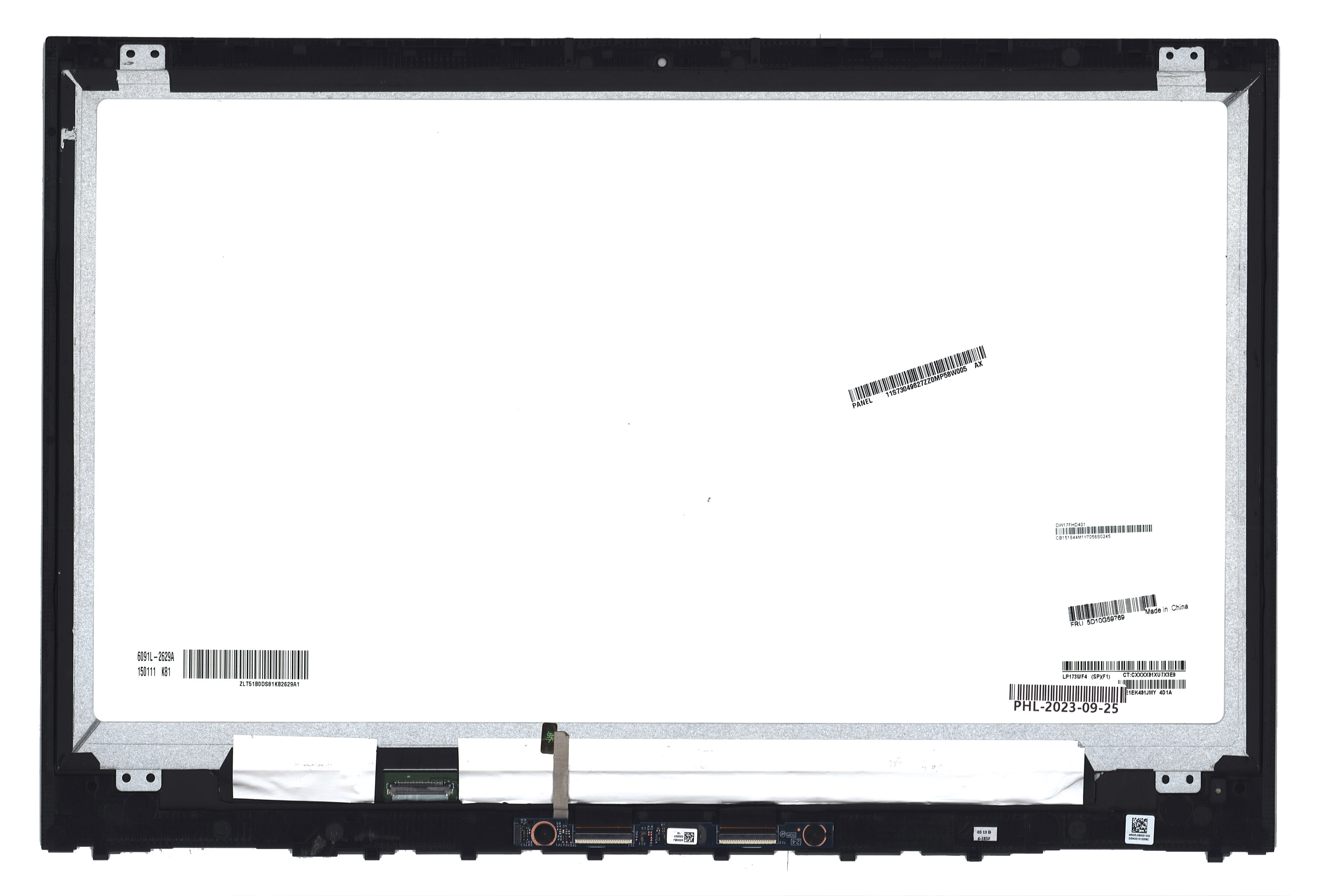 Модуль (матрица + тачскрин) для HP Envy 17-BW