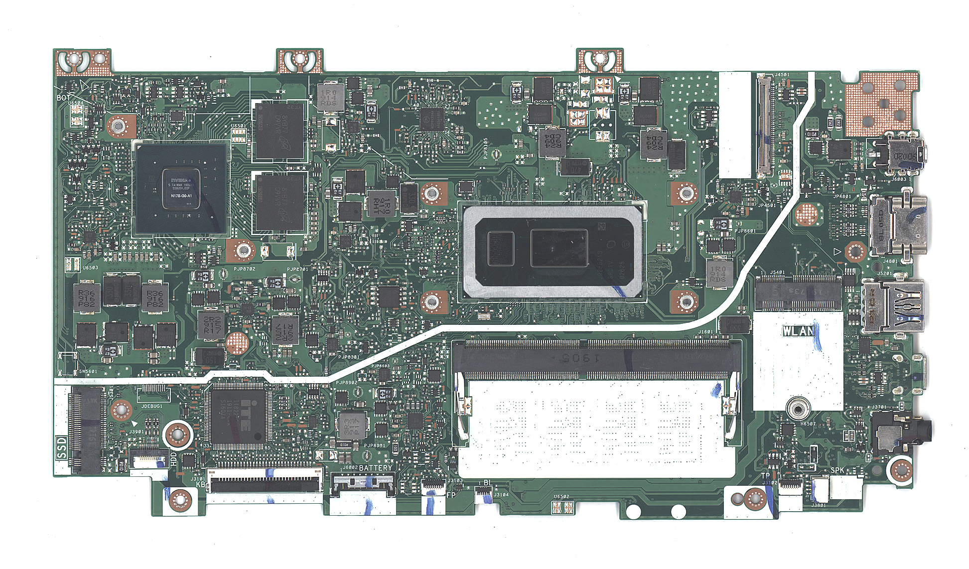 Материнская плата для Asus X412FJ 4G/I3-8145U