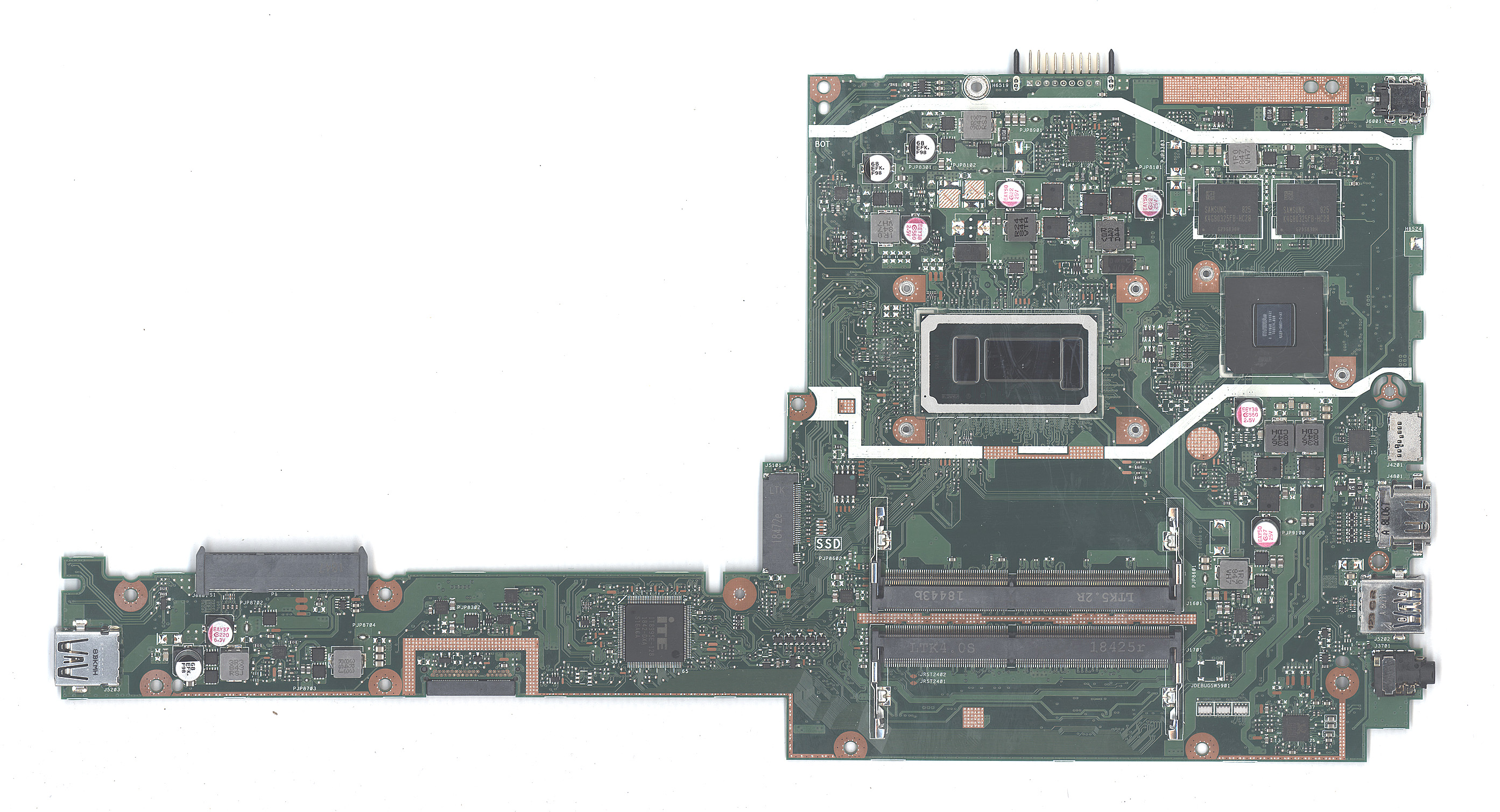Материнская плата для Asus X407UB I3-7020U 90NB0HQ0-R00080