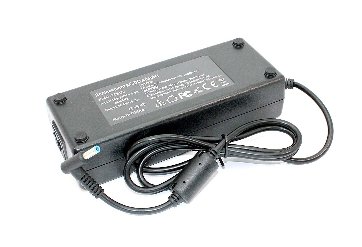Блок питания (сетевой адаптер) для ноутбуков HP 18.5V 6.5A 120W 4.5x3.0 OEM