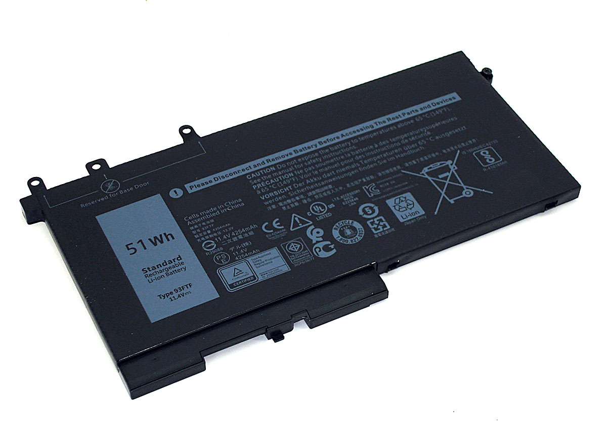 Аккумуляторная батарея для ноутбука Dell Precision 15 3520 (D4CMT) 11.4V 51Wh