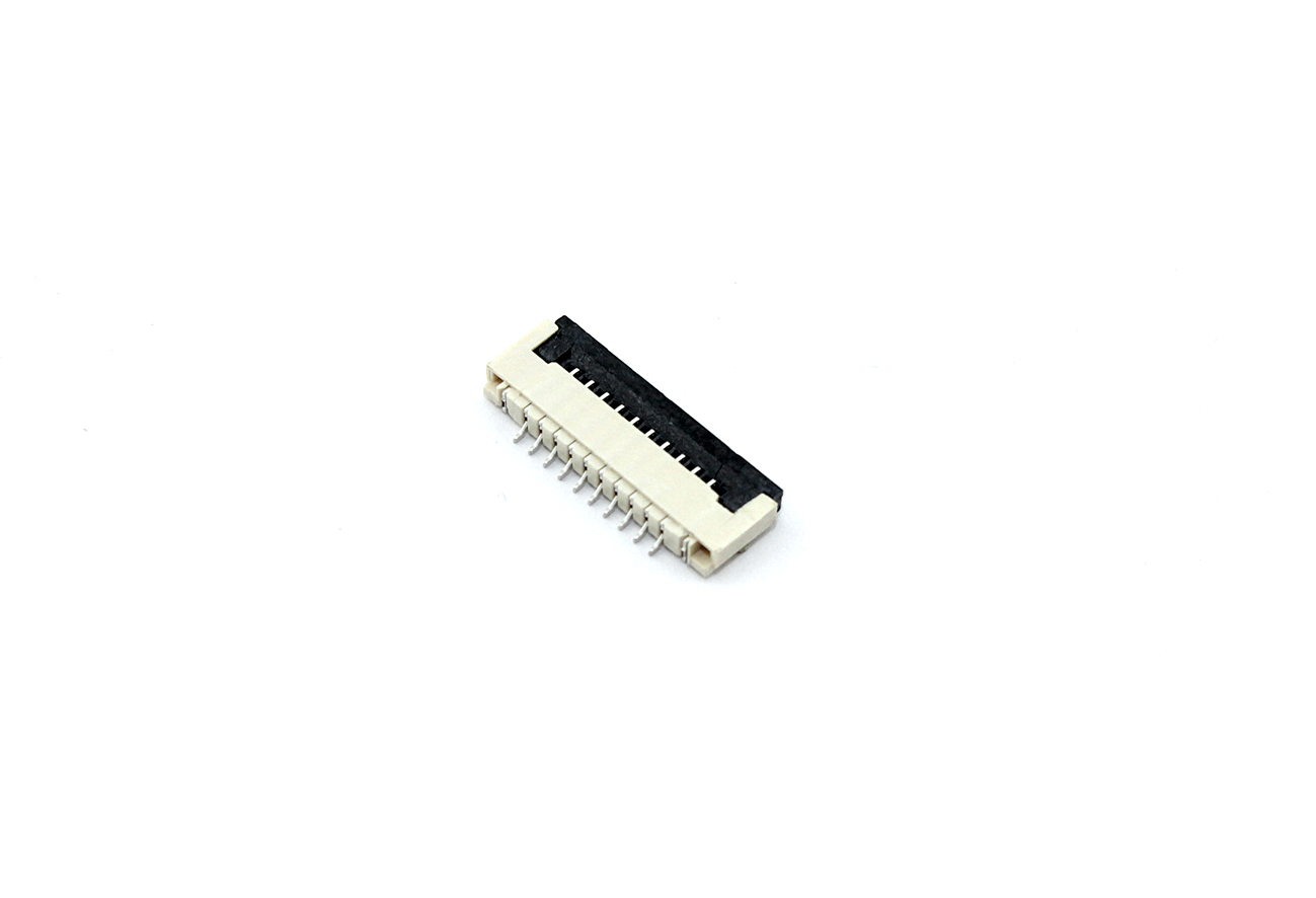 Разъем FPC Flip-Lock 1010-10RLGF 10 pin высота 1мм шаг 1мм