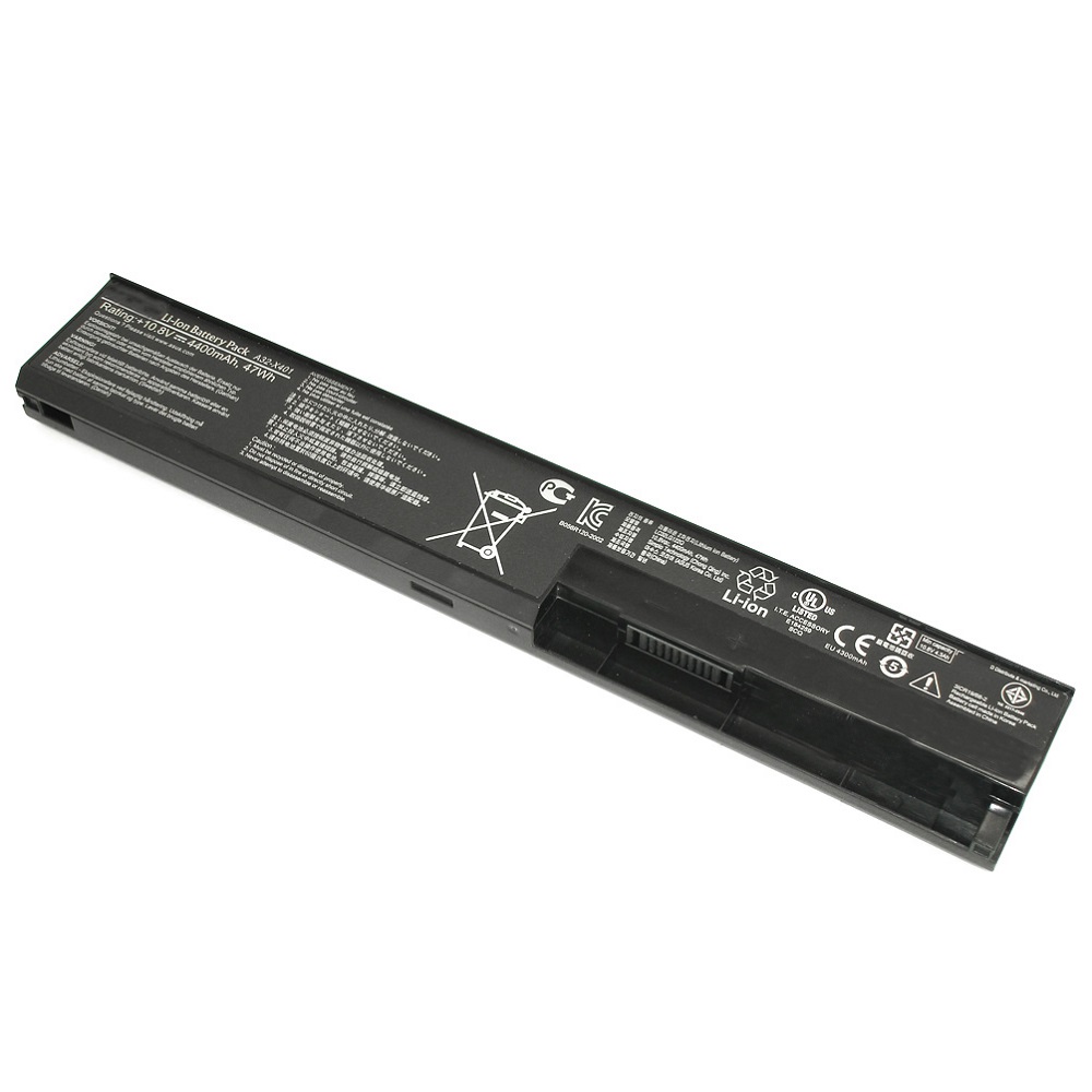 Аккумуляторная батарея для ноутбука Asus X401 (A32-X401) 10,8V 47Wh черная