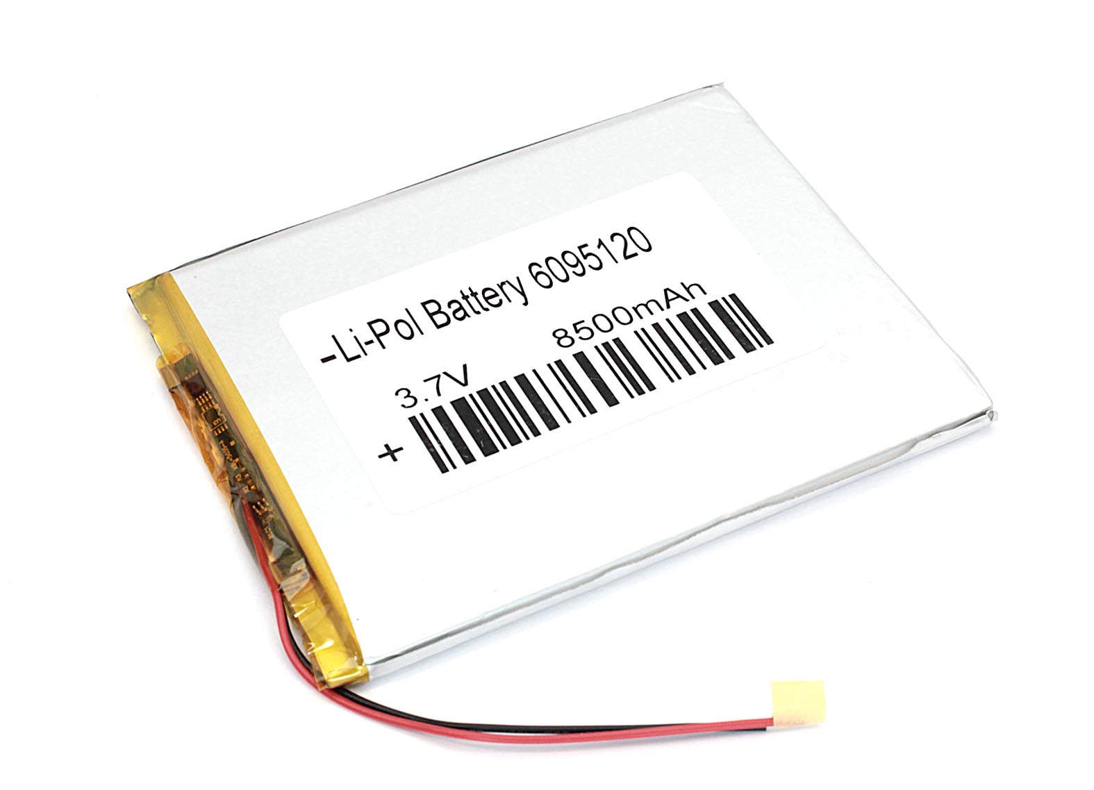 Аккумулятор Li-Pol (батарея) 6*95*120мм 2pin 3.7V/8500mAh