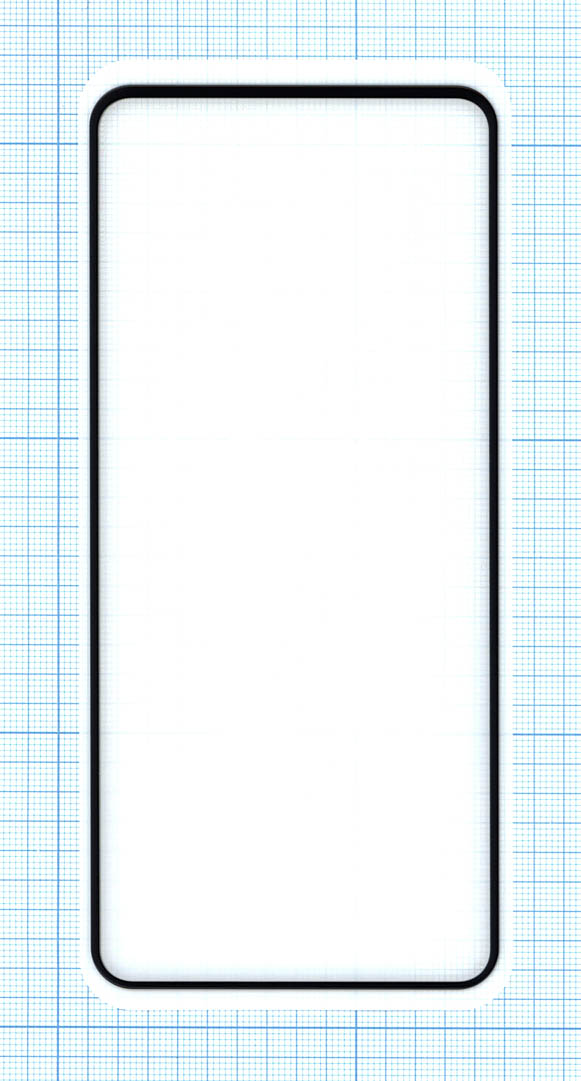 Защитное стекло "Полное покрытие" для Xiaomi Redmi Note 10/ Note 10S черное
