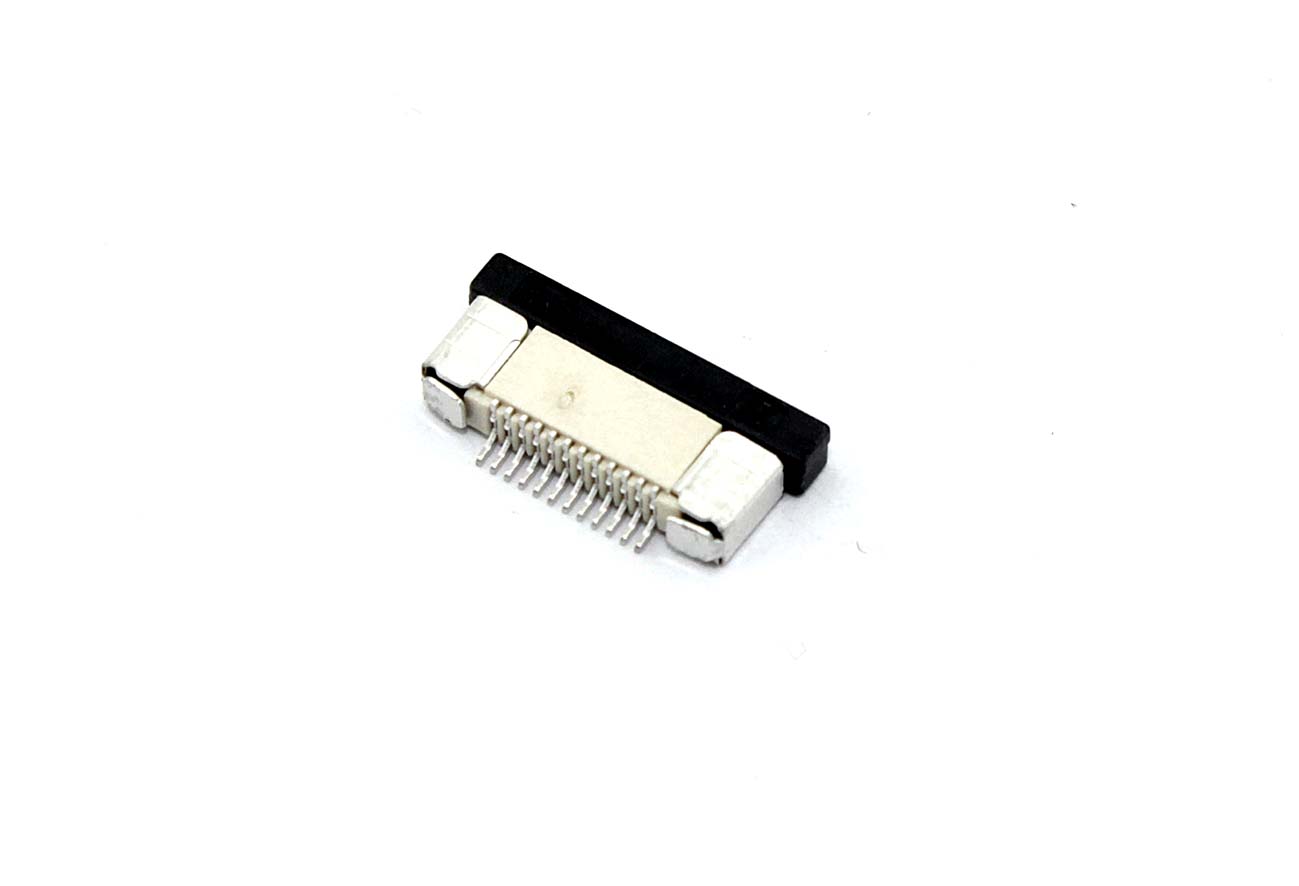 Разъем FPC Half Coverage Bottom Contact 0.5K-BX-12PWB 12 pin высота 2мм шаг 0,5мм
