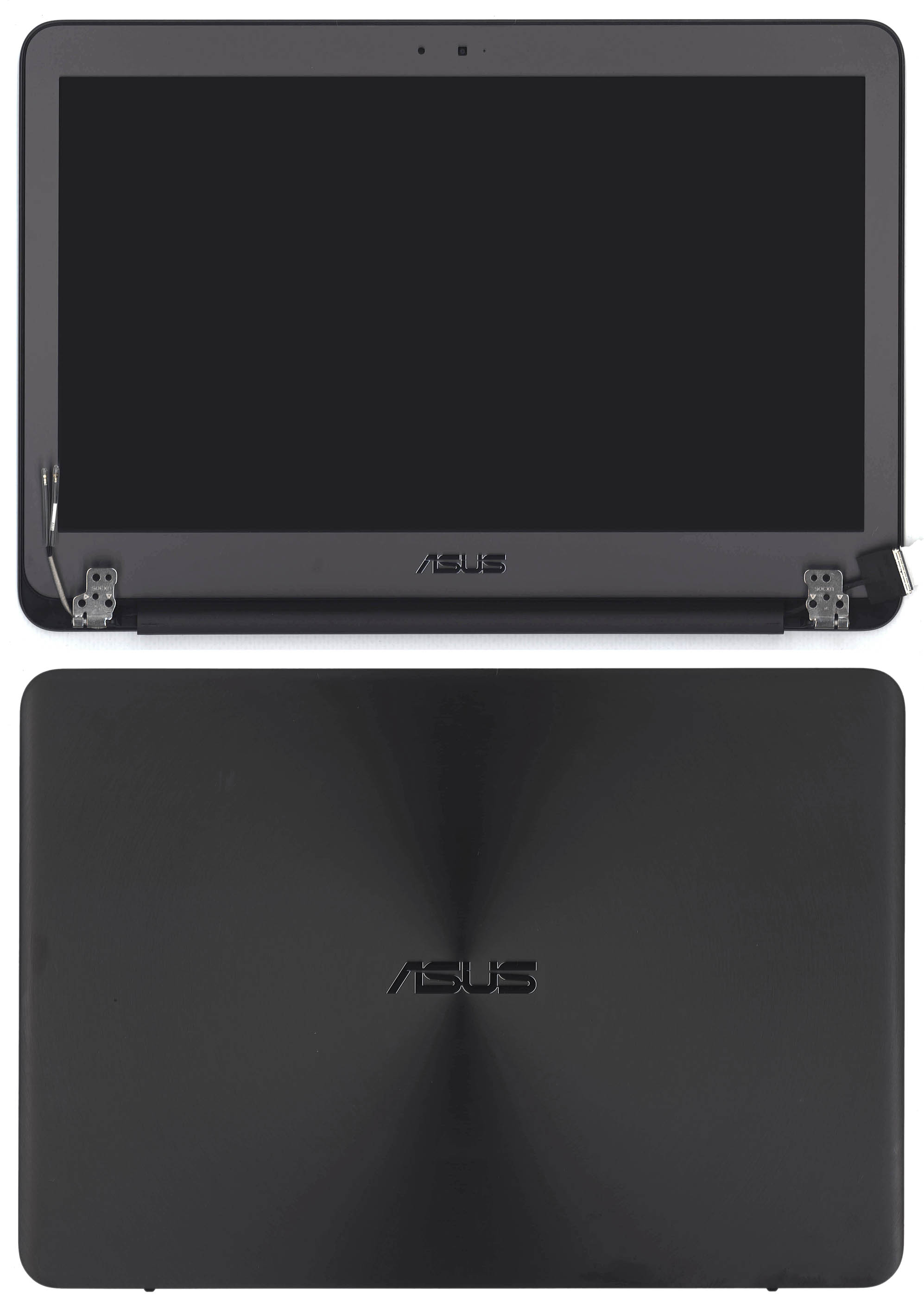 Крышка для Asus Zenbook UX305CA FHD темно-серая