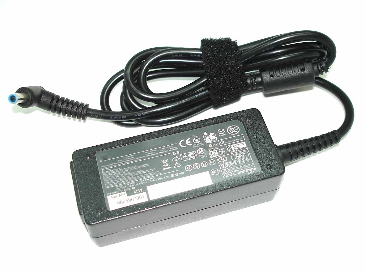 Блок питания (сетевой адаптер) для ноутбуков HP 19.5V 2.31A (4.5x3.0)