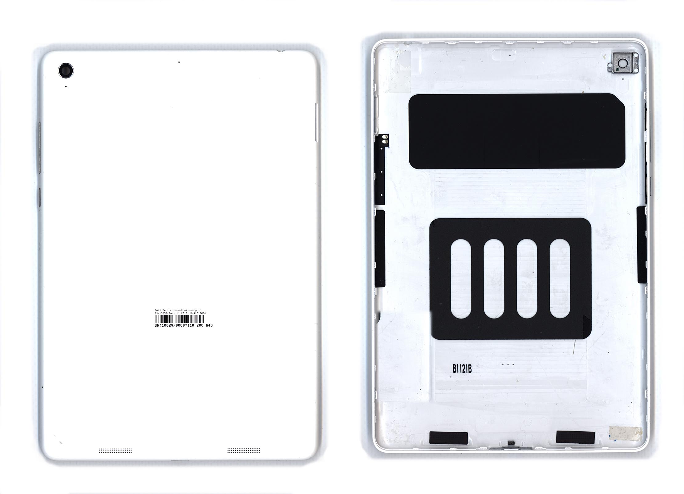 Задняя крышка для Xiaomi MiPad белая