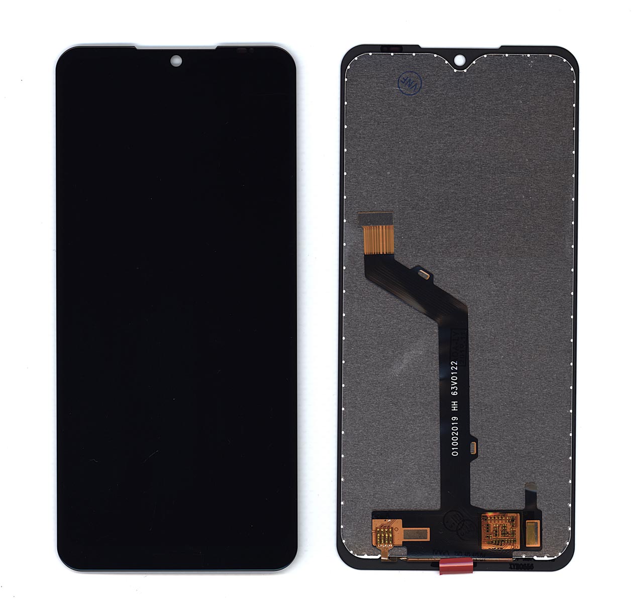 Дисплей для Nokia 6.2 черный