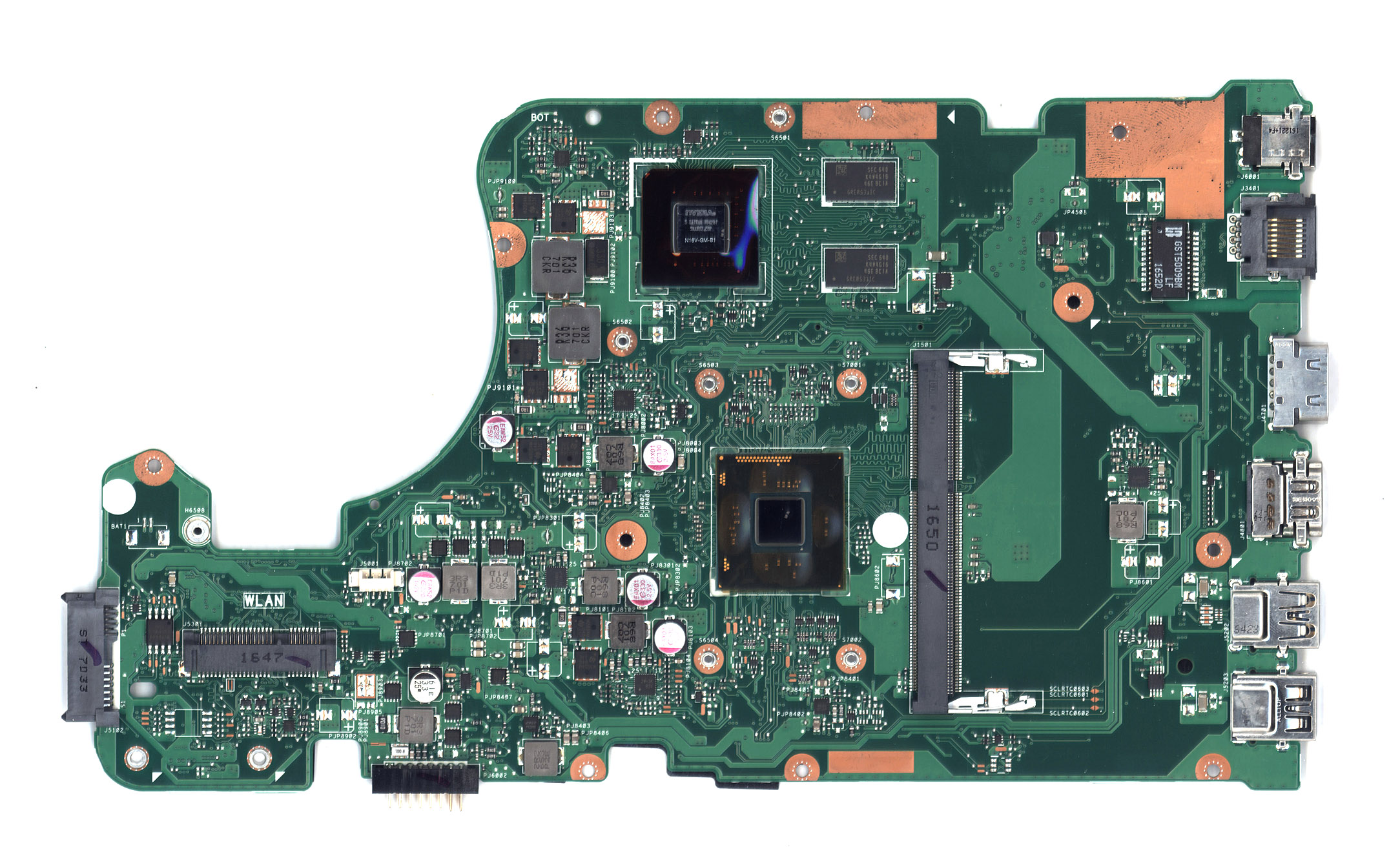 Материнская плата для Asus X555SJ N3700 90NB0AK0-R00050