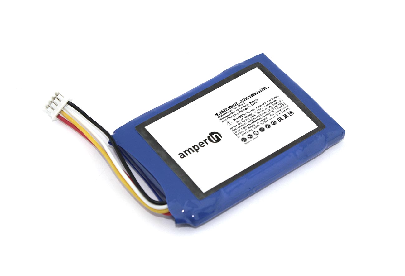 Аккумуляторная батарея Amperin для JBL Clip 3 3.7V 1000mAh 3.7Wh