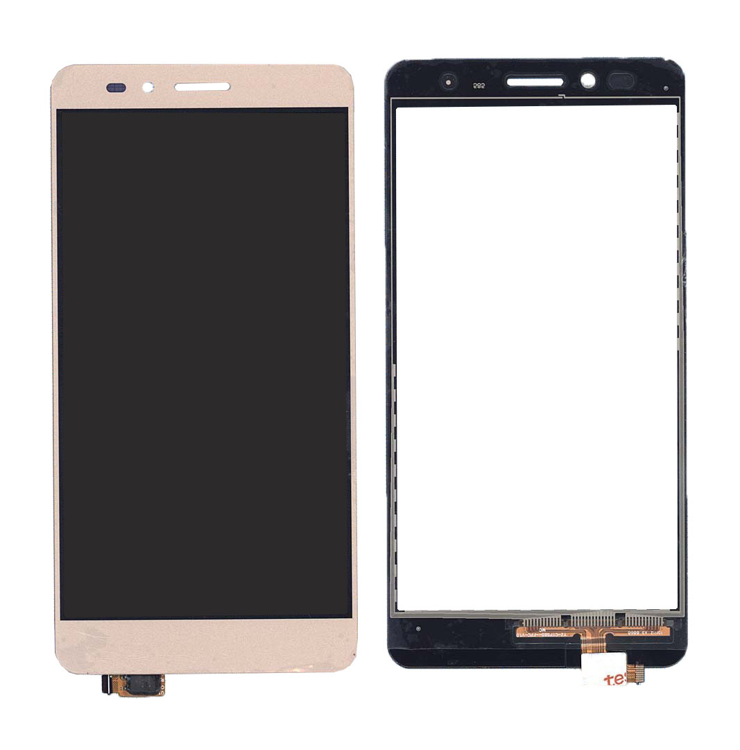 Сенсорное стекло (тачскрин) для Huawei Honor 5X / GR5 золотое
