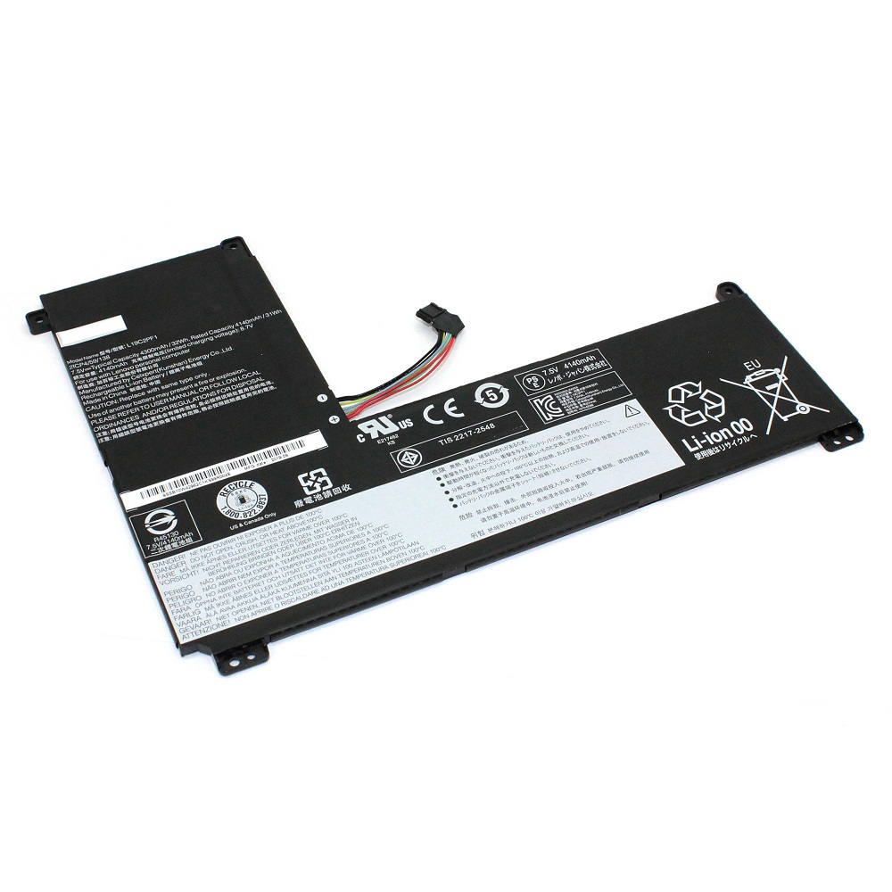 Аккумуляторная батарея для ноутбука Lenovo IdeaPad 1-11IGL05 (L19C2PF1) 7.5V 4270mAh
