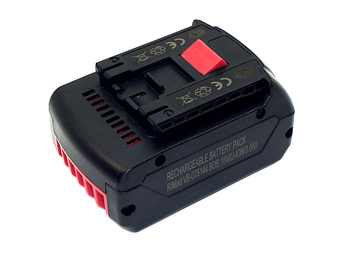 Аккумулятор для BOSCH (p/n: 2607336091, 2607336092, 2607336170, BAT609, BAT618), 1,3Ah 18V Li-ion