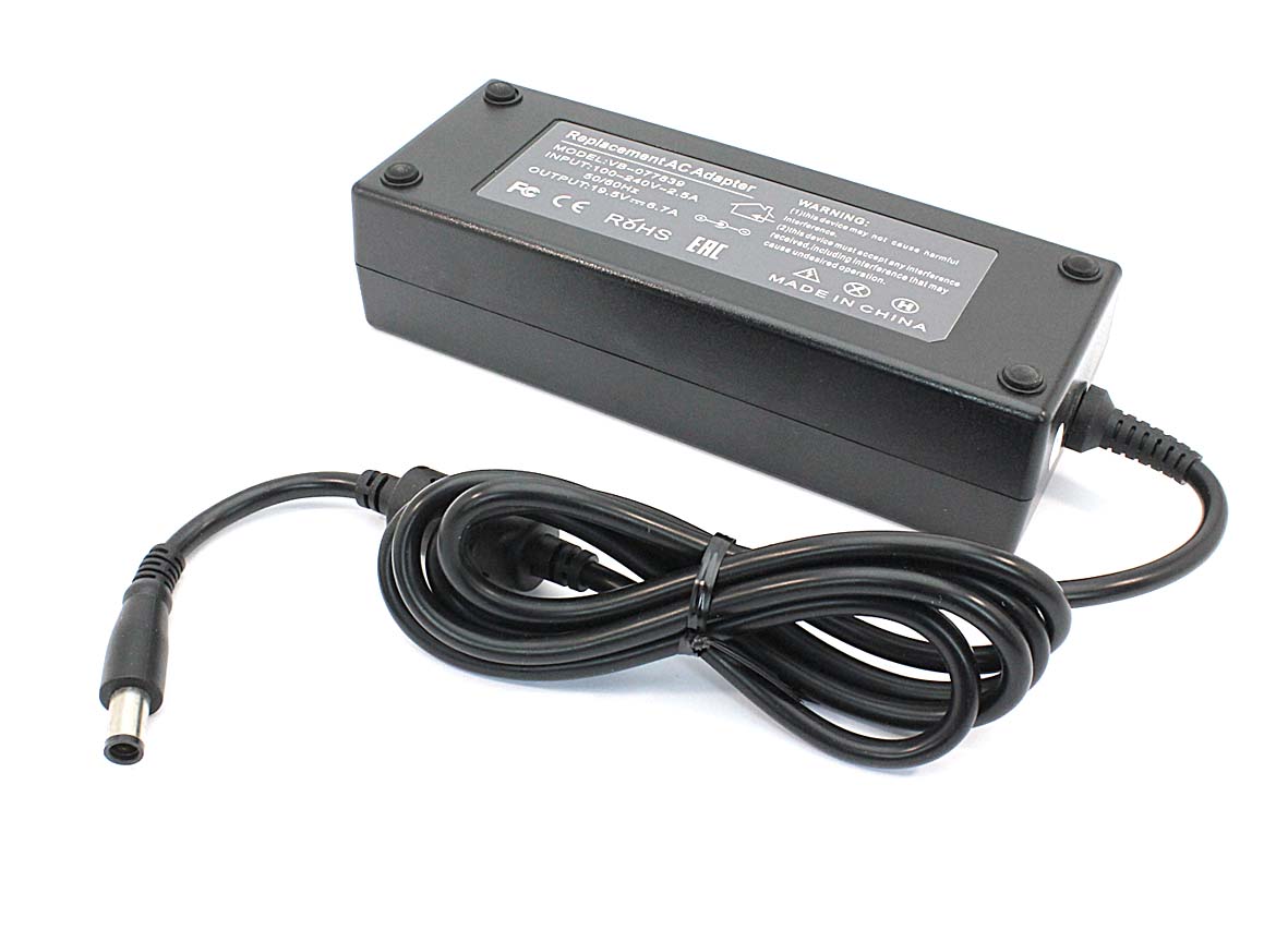 Блок питания (сетевой адаптер) для ноутбуков Dell 19.5V 6.67A 7.4*5.5 130W OEM