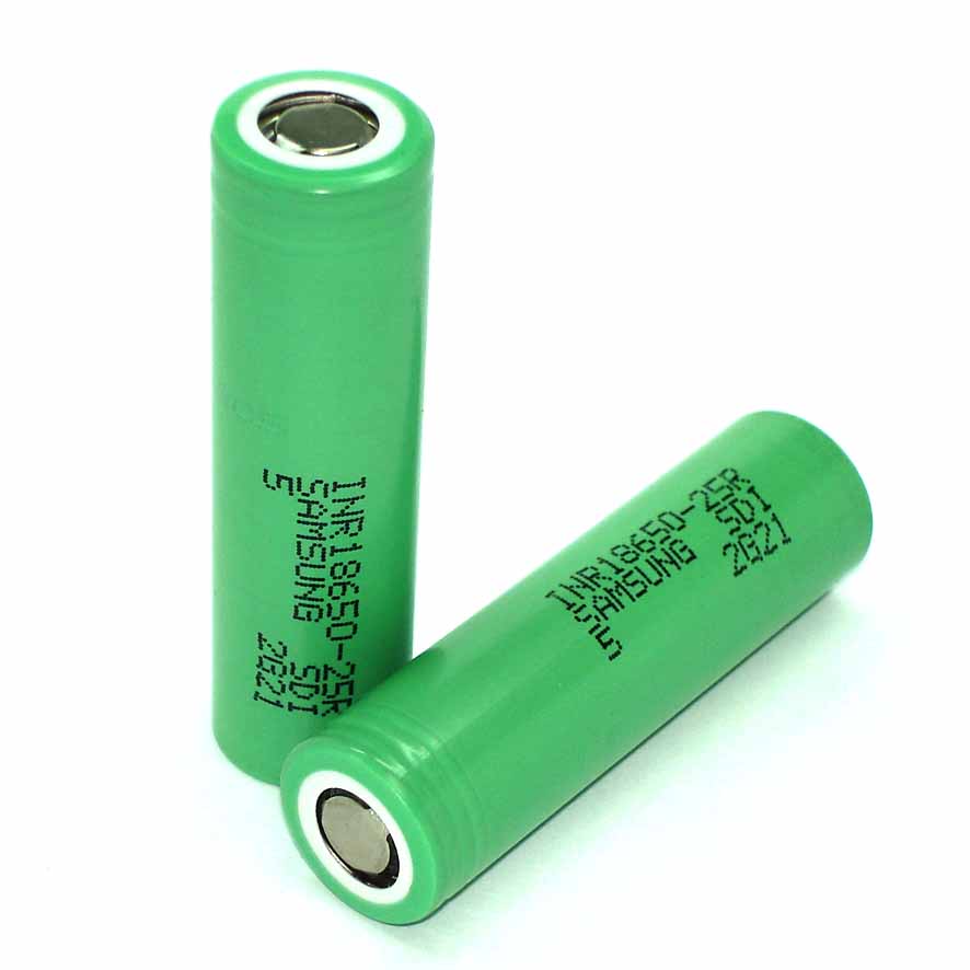 Высокотоковый Аккумулятор Li-Ion 18650 для SAMSUNG INR18650-25R 3,7В 2500mAh 20A