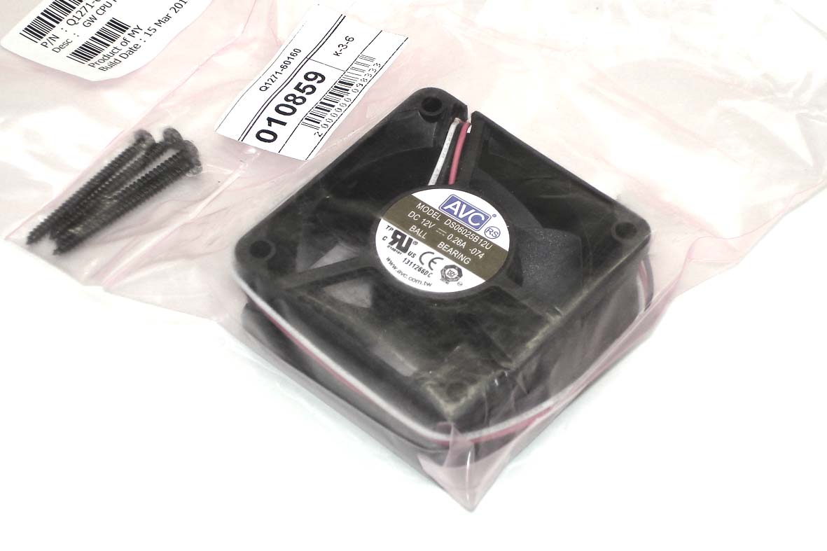 HP DJ 4500/Z6100 CPU Fan Assy Вентилятор процессора в сборе Q1271-60160