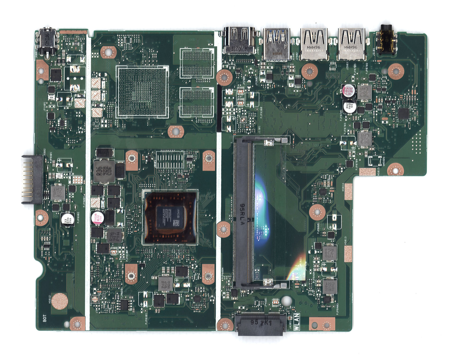 Материнская плата для Asus X540BA A6-9225 90NB0IY0-R00040