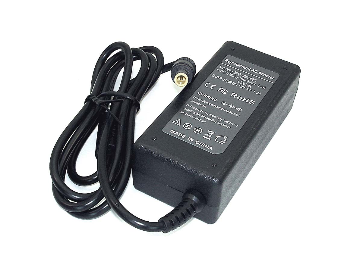 Блок питания для монитора LG 19V 1.3A (6.5 x 4.5 mm) L251906544QC OEM