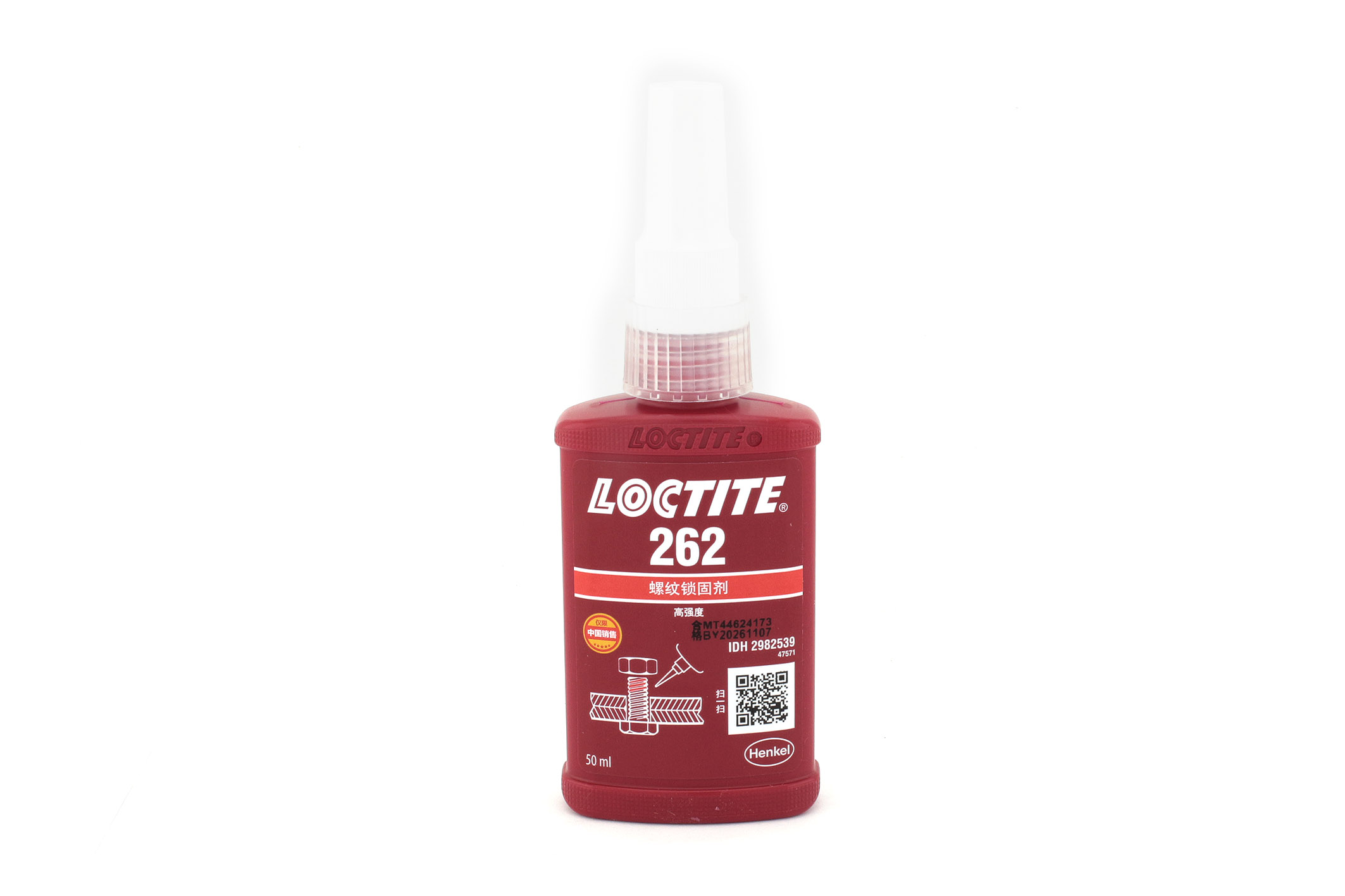 Резьбовой фиксатор высокой прочности Loctite 262, 50 мл