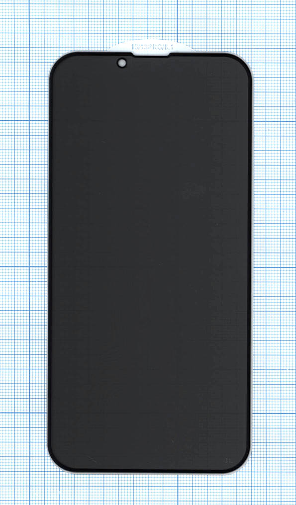 Защитное стекло Privacy "Анти-шпион" для Apple iPhone 13 Pro черное