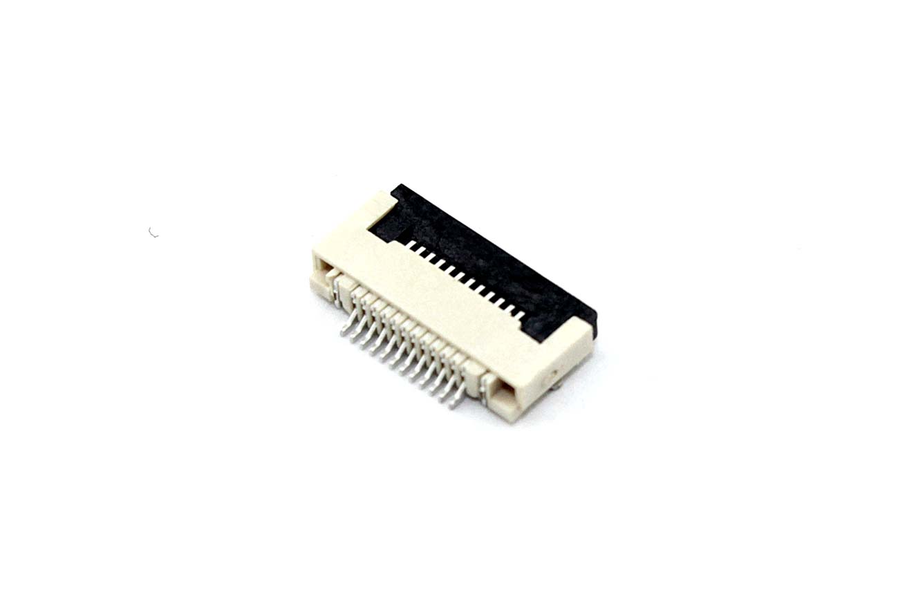 Разъем FPC Flip-Lock 0510-12RLGF 12 pin высота 1мм шаг 0,5мм
