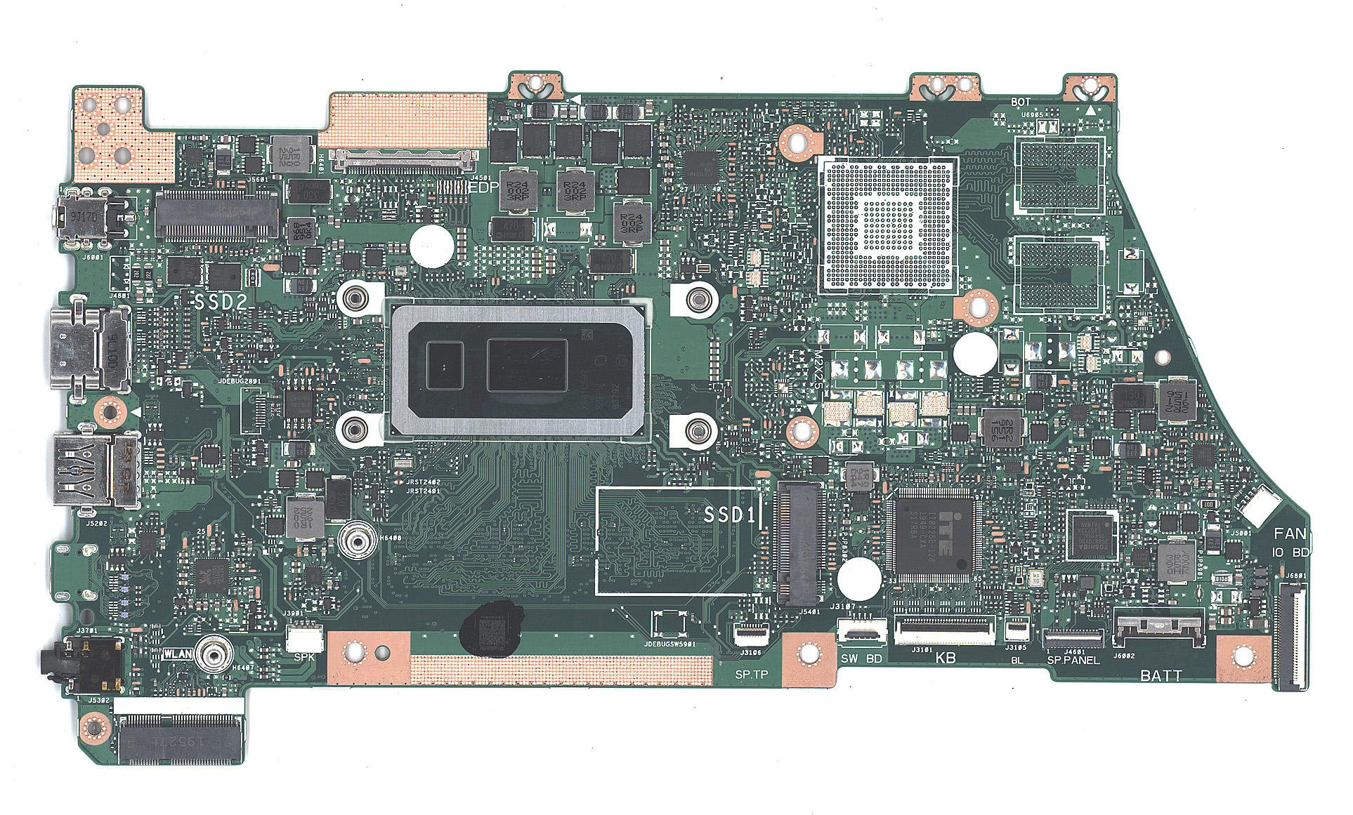 Материнская плата для Asus X432FA 8G/I7-8565U