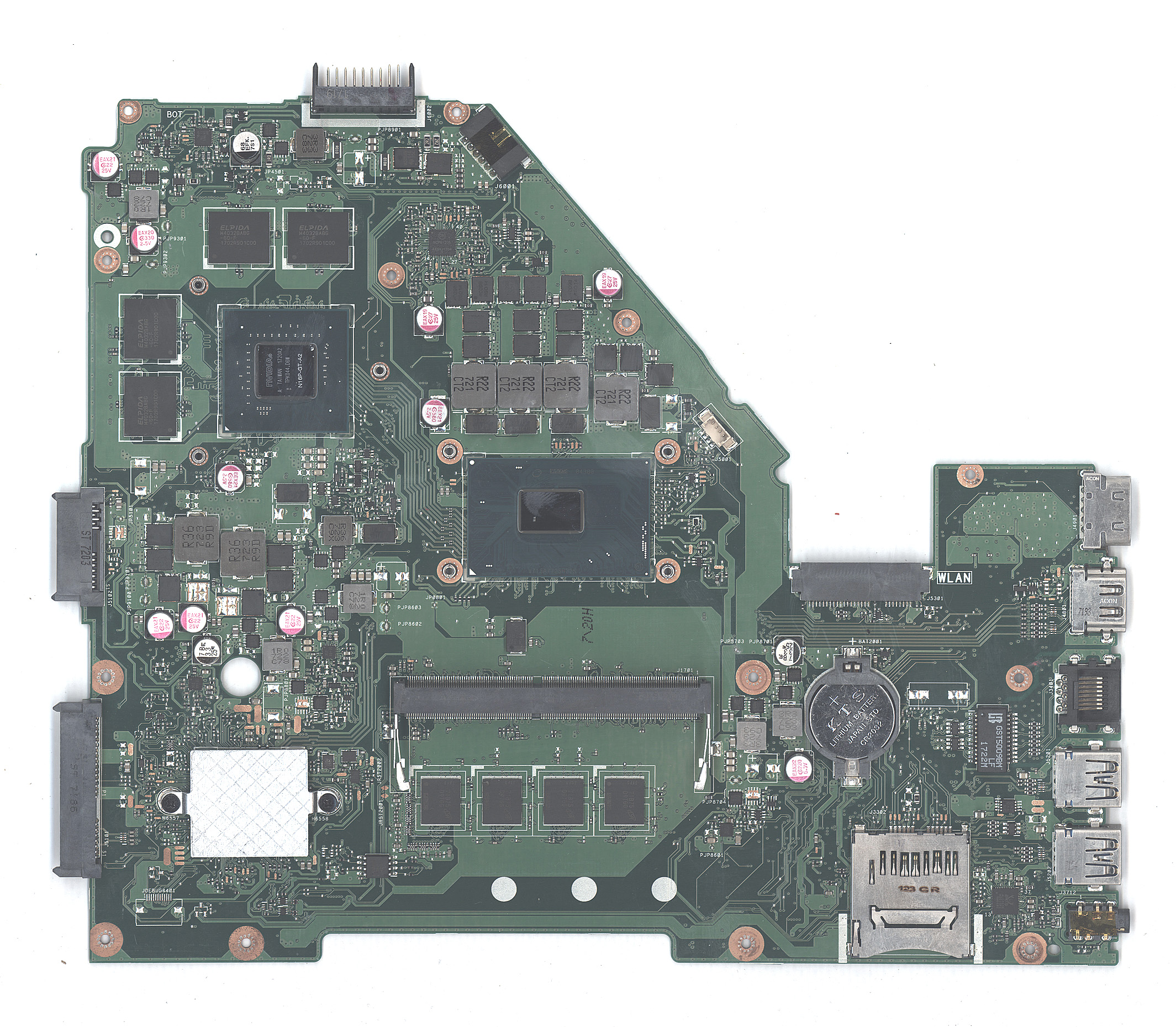 Материнская плата для Asus X550VX 4G/I5-7300HQ