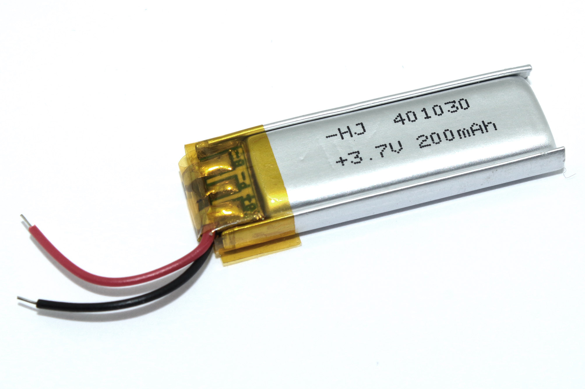 Аккумулятор Li-Pol (батарея) 4*10*30мм 2pin 3.7V/200mAh