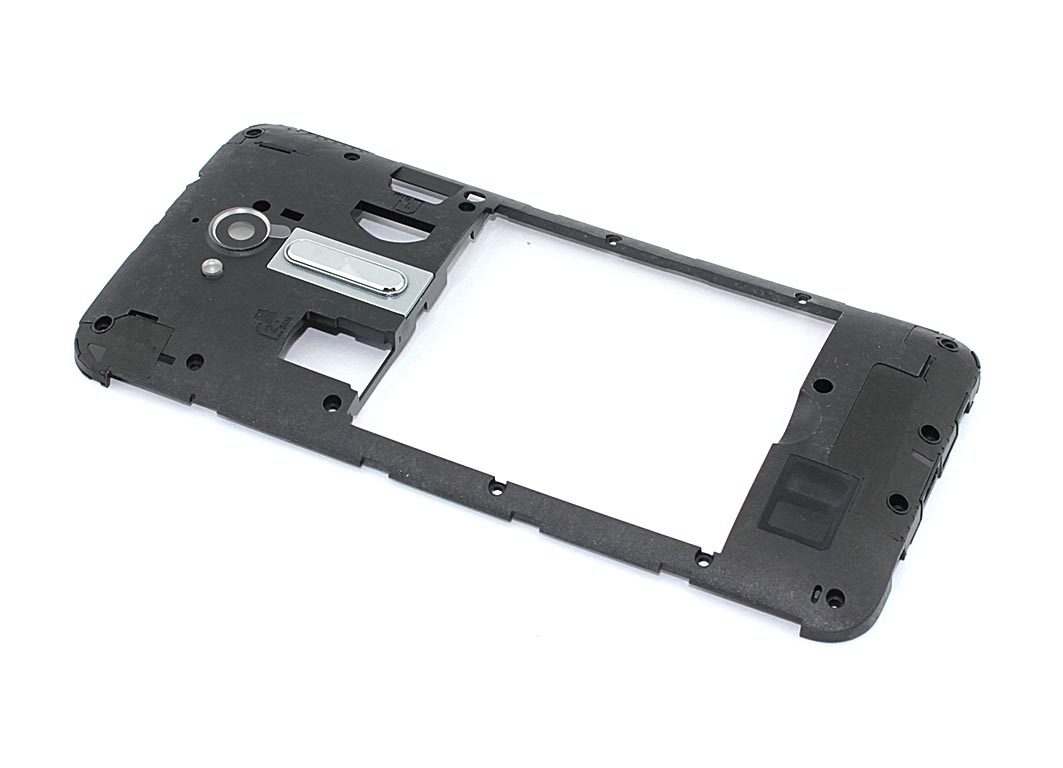 Средняя часть корпуса для Asus ZenFone Go ZB500KG silver key