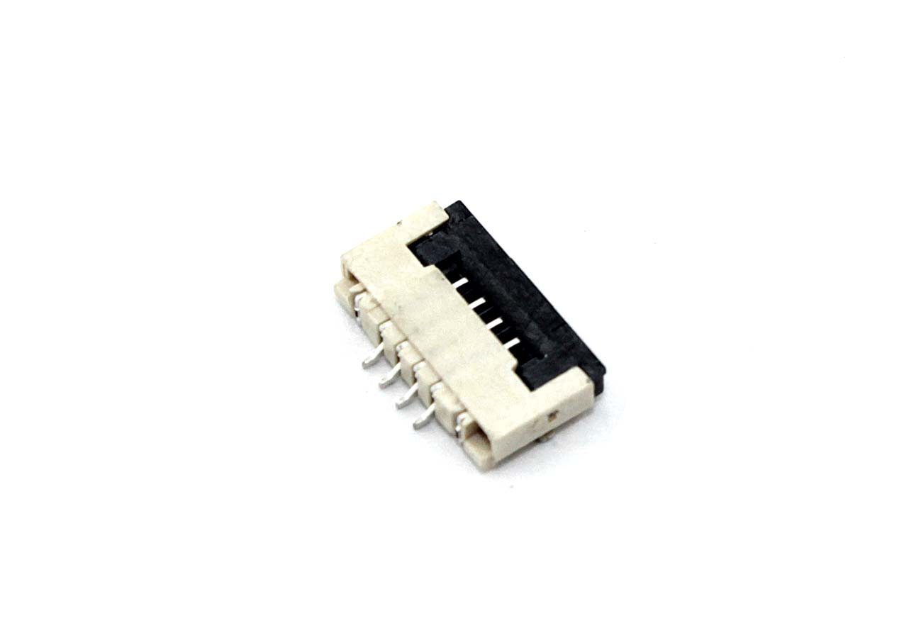 Разъем FPC Flip-Lock 1010-4RLGF 4 pin высота 1мм шаг 1мм