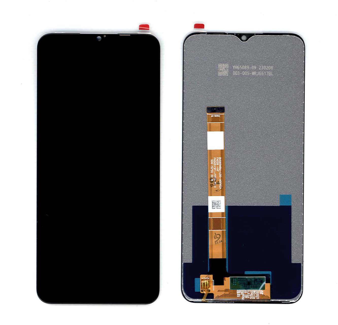 Дисплей для Realme Narzo 10, Narzo 10A в сборе с тачскрином черный