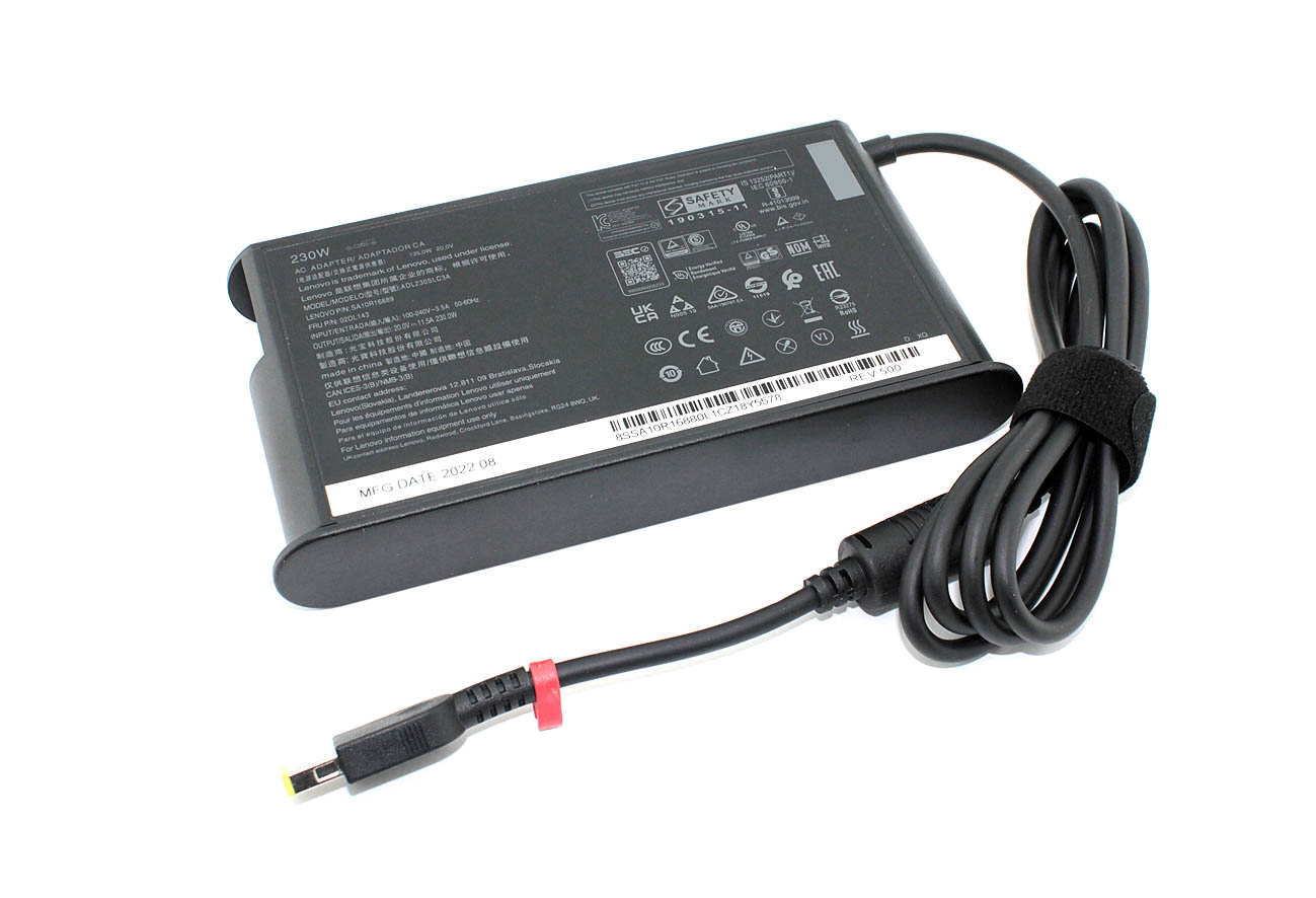 Блок питания (сетевой адаптер) для ноутбуков Lenovo 20V 11.5A 230W Rectangle (прямоугольный)