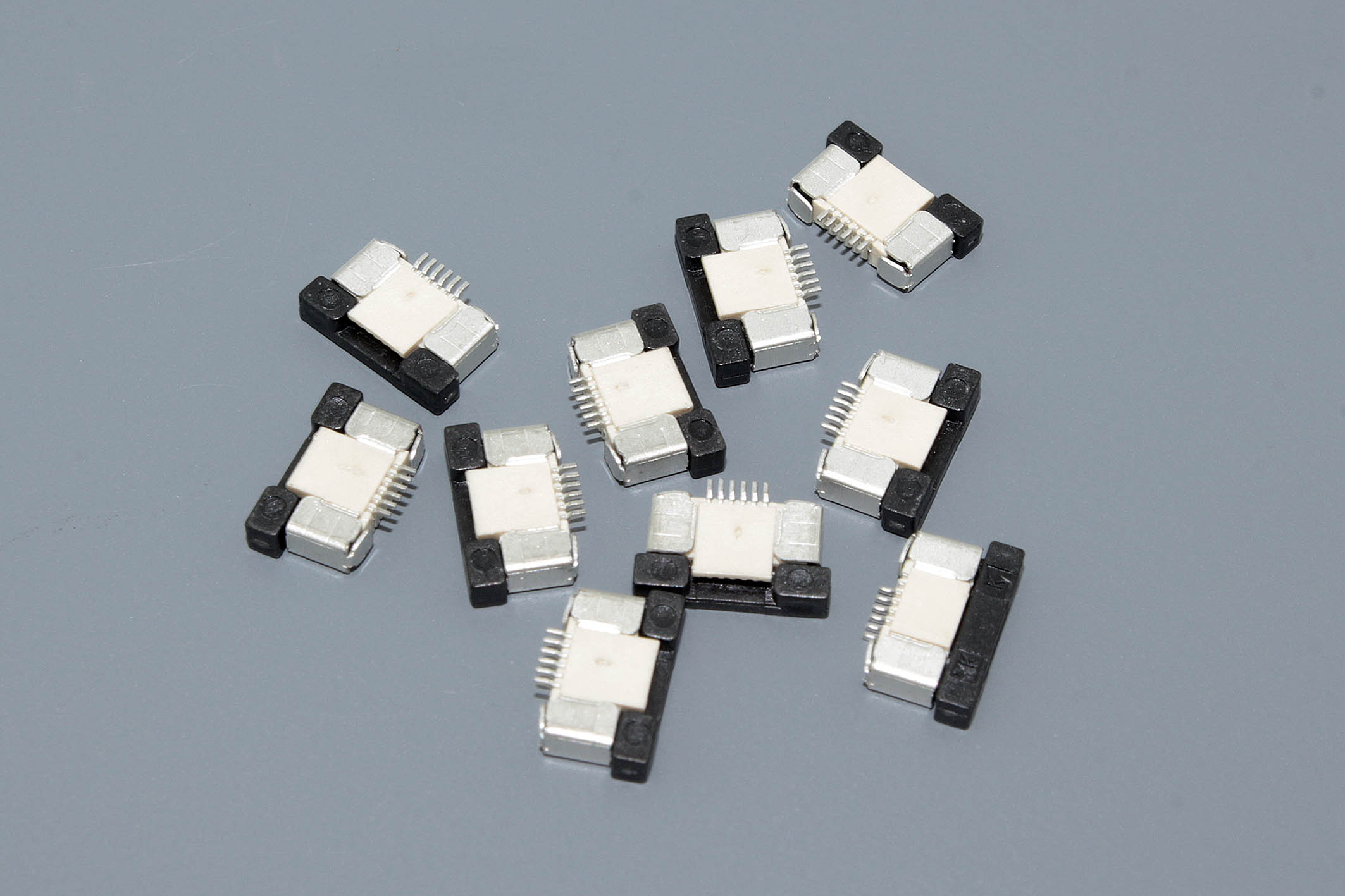 Разъем FPC Half Coverage Bottom Contact 0.5K-BX-6PWB 6 pin высота 2мм шаг 0,5мм 10 шт