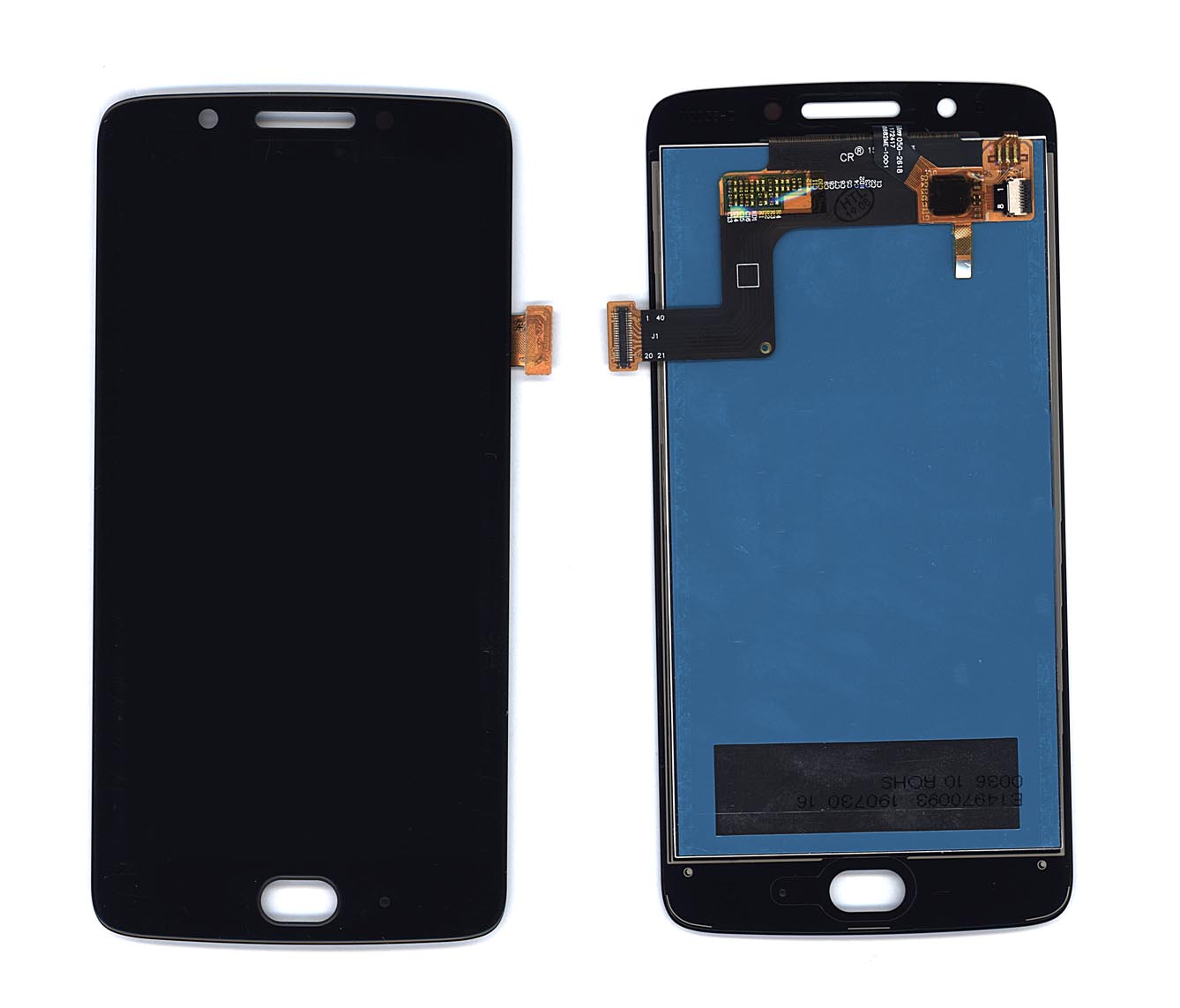 Дисплей для Motorola G5 черный