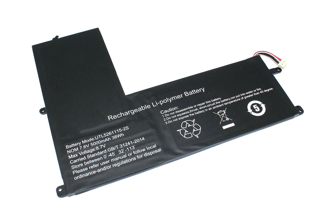 Аккумуляторная батарея для ноутбука Haier U144E (UTL5261115-2S) 7.6V 5000mAh/38Wh