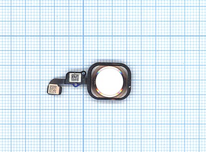 Кнопка HOME в сборе с механизмом и шлейфом для iPhone 6S/6S Plus розовое золото