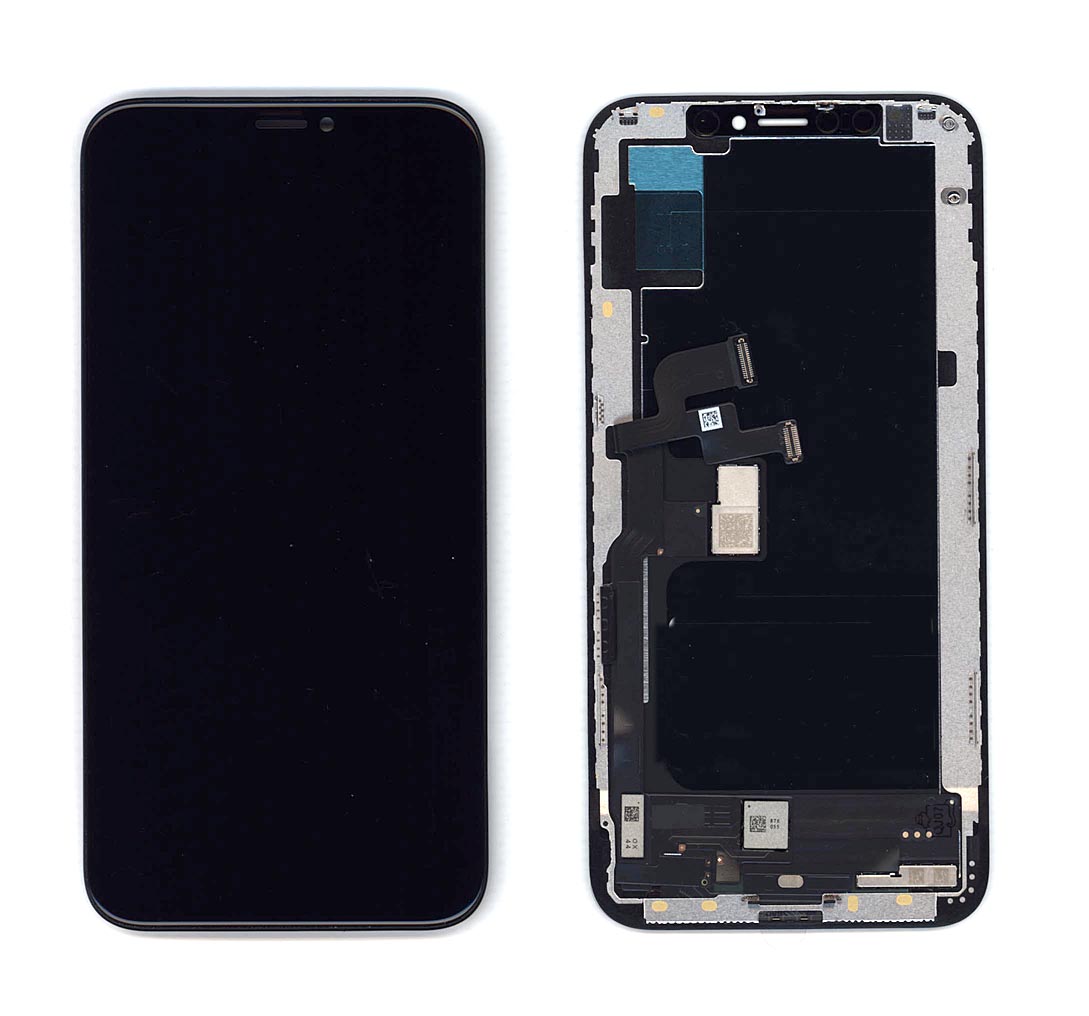 Дисплей для iPhone XS в сборе с тачскрином (AMOLED Fox) черный